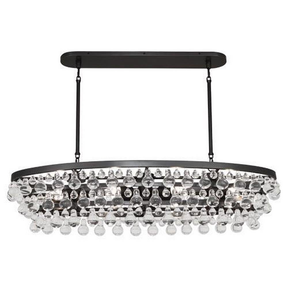 Robert Abbey Lighting - Z1007 - Bling 8-Light Chandelier 42.75 Inches Wide and 9.75 Inches Tall